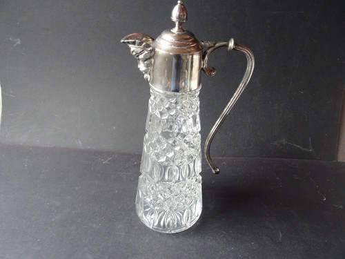 Tapered cut crystal glass - tapered,