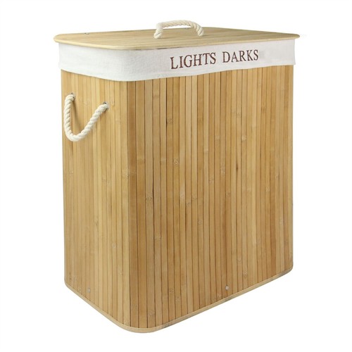Light dark bamboo laundry - light,