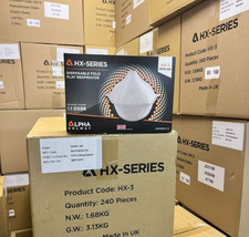 1000 x Alpha Solway HX-3 FFP3