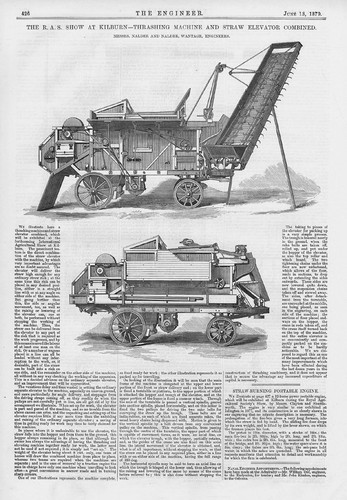 Nalder threshing - &,