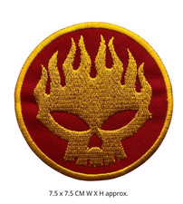 Yellow Fire Face Eyes