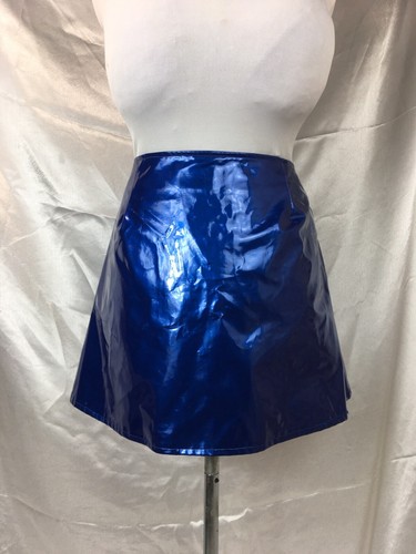 Wet look blue - wet, mini