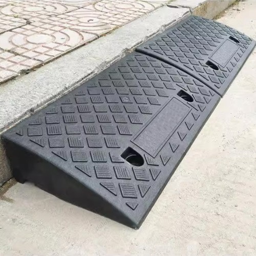 50cm rubber kerb door ramp - 50cm,