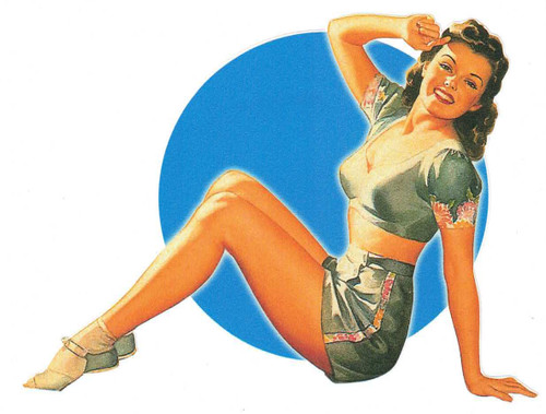 Pin sticker post ww2 - post,