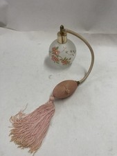 Vintage Frosted Glass Perfume