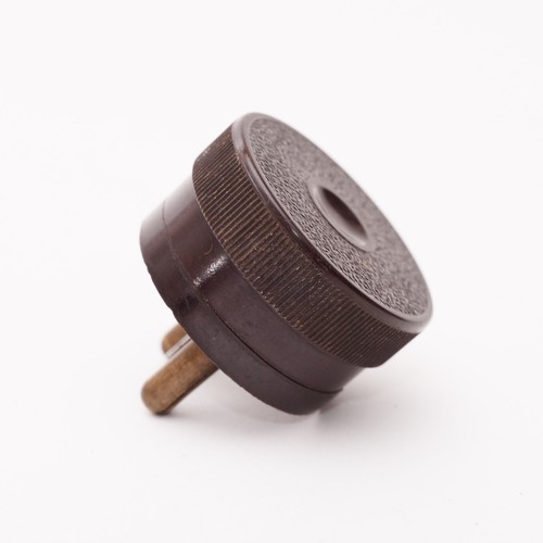 Brown bakelite wylex pin - 2,