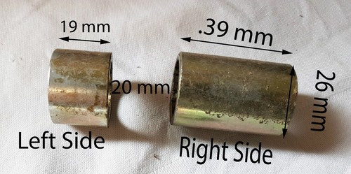 Bus16 set rear axle - rear,