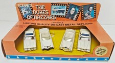 Vintage ERTL The Dukes Of Hazzard 1:64 Die-cast Metal Replicas 1981 Set