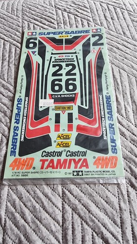 Vintage tamiya super sabre - vintage,