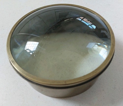 Antique brass desktop - brass,