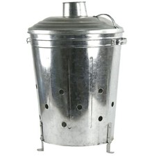 90L GALVANIZED INCINERATOR