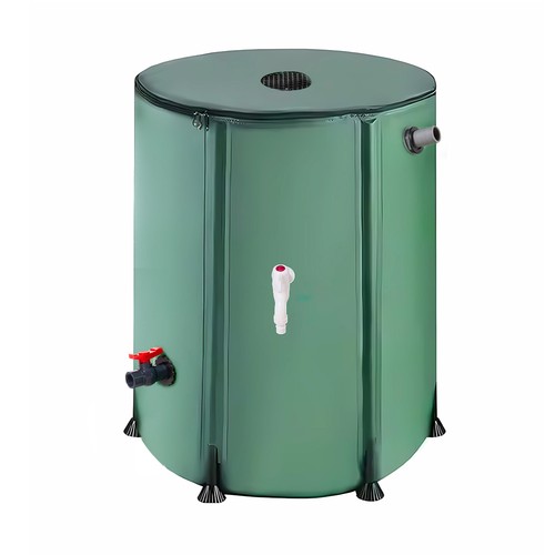 Collapsible rain barrel - barrel, water