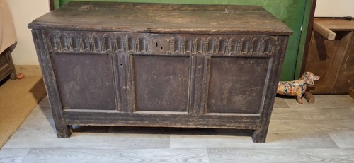 Antique large carved - antique, oak