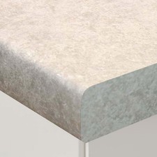 Crema Limestone Laminated Kitchen Worktop 1.5m x 600mm x 38mm Waterproof