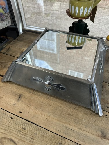 Art deco plateau mirrored - deco,