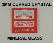 2mm DOMED watch glass crystal