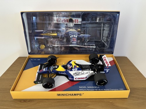 Hand signed minichamps 18 - signed, 1:18