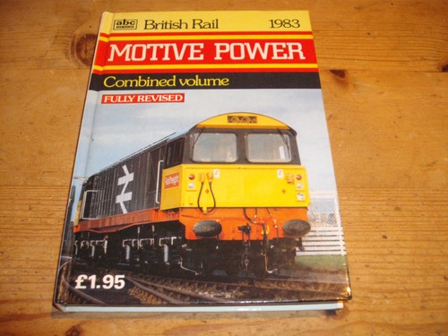 British rail motive power 1983 - british,