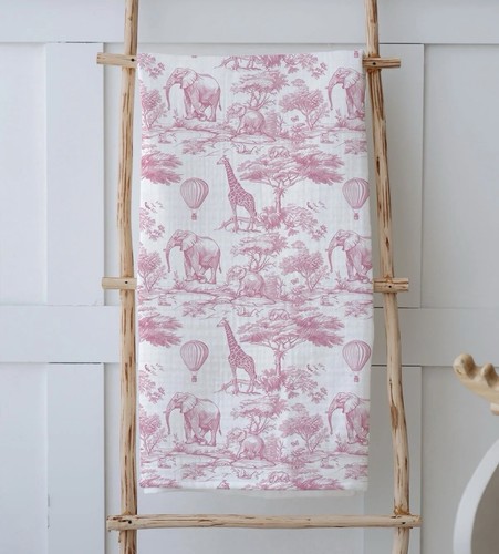 Toile jouy safari - de,