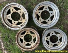 VW Baja Buggy Wheels -  Chrome Tristar Wheels - 14" - Beetle  - Smiths