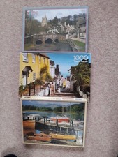 3 vintage puzzles, complete