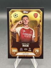 100 Club Declan Rice Topps Match Attax 2025/2026 Arsenal 25/26 Hundred # 463