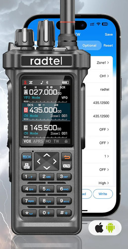 Pre setup programmed radtel - pre,