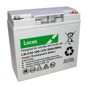 Lucas slc22 22ah 12v golf - lucas,