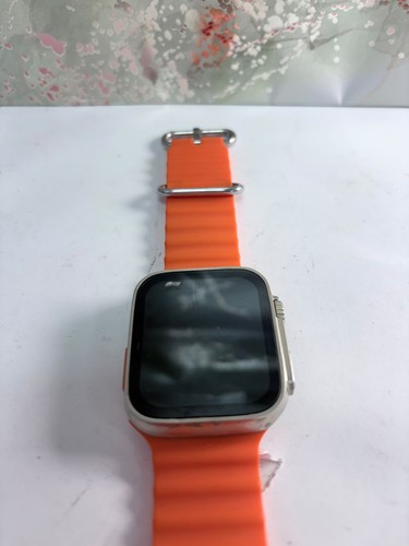 Smart watch orange - watch,