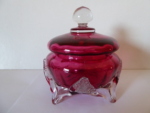 Antique victorian cranberry - victorian,