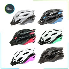 Raleigh Mission Evo 24 Vent Large 58-62cm Cycling Helmet with LED Rear Light