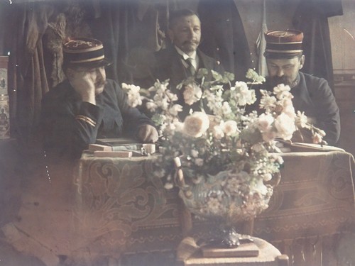 Autochrome 9x12 soldiers - autochrome, in