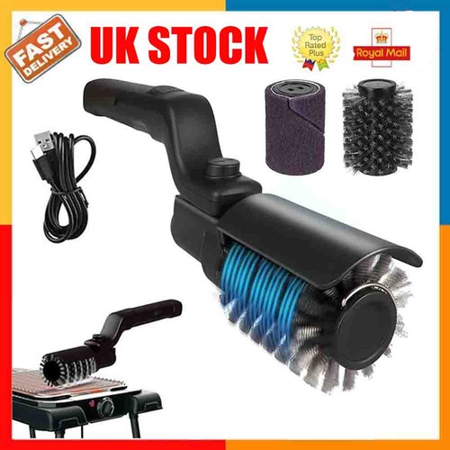 Electric grill cleaning brush - grill,