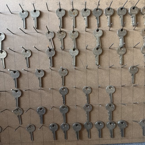 Classic car keys - car, cut