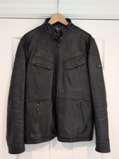 1936 Barbour International Leather Jacket Large Stunning!
