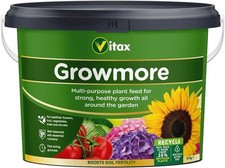 Vitax Growmore 10kg Multi Purpose Fertiliser for Fruit Tree & Vegetables Growth