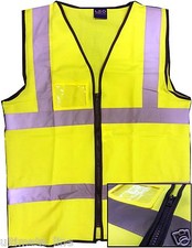 ZIPPED Hi Vis+ID Pocket SAFETY