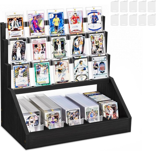 Tier trading card display - card,