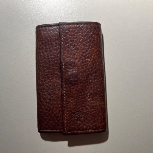 Mulberry key case brown