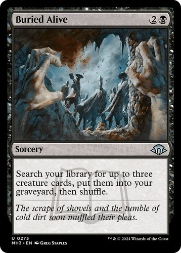Mtg buried alive mh3 - ~, ~
