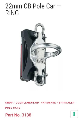 3188 harken 22mm spinnaker - 3188,