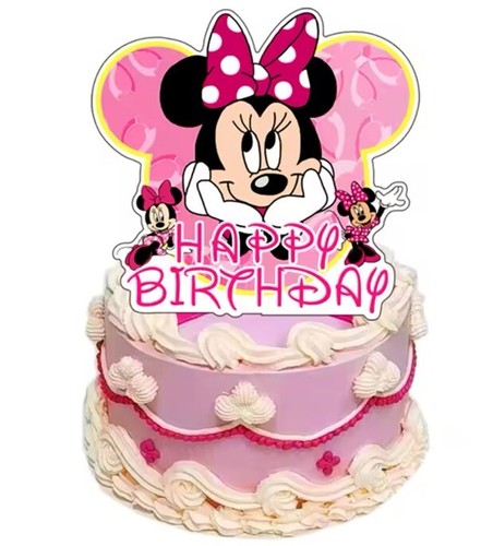 Minnie mouse cake topper - mouse,