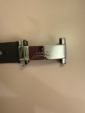 Vintage Gucci Belt Silver