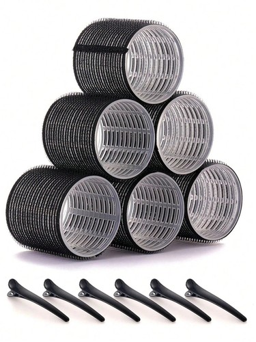 Jumbo hair curlers 56in - jumbo, 2.56in