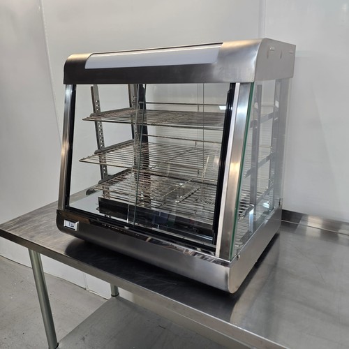 Heated display pie warmer - heated,