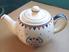 Ringtons Celebration Teapot by Wade - Union Jack/ Bunting Design - BNIB