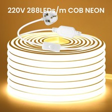 220V COB Neon LED Strip Lights