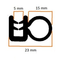 Westfalia Pop Top Roof Seal