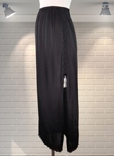 Ladies Vintage VANITY FAIR SILKY NYLON Full Length Half Slip - SEXY SIDE SPLIT L