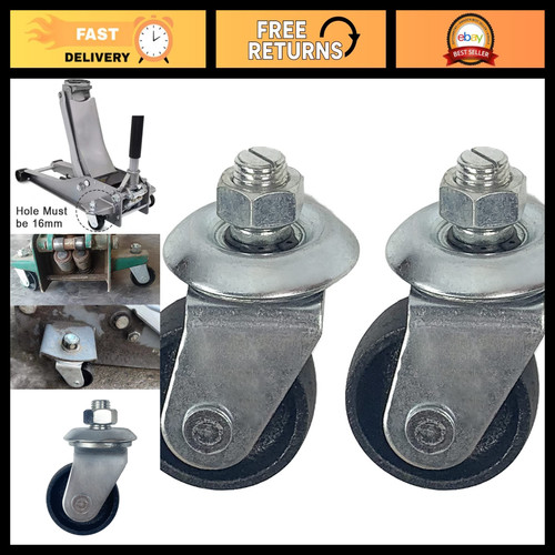 Ton floor jack - 4, casters